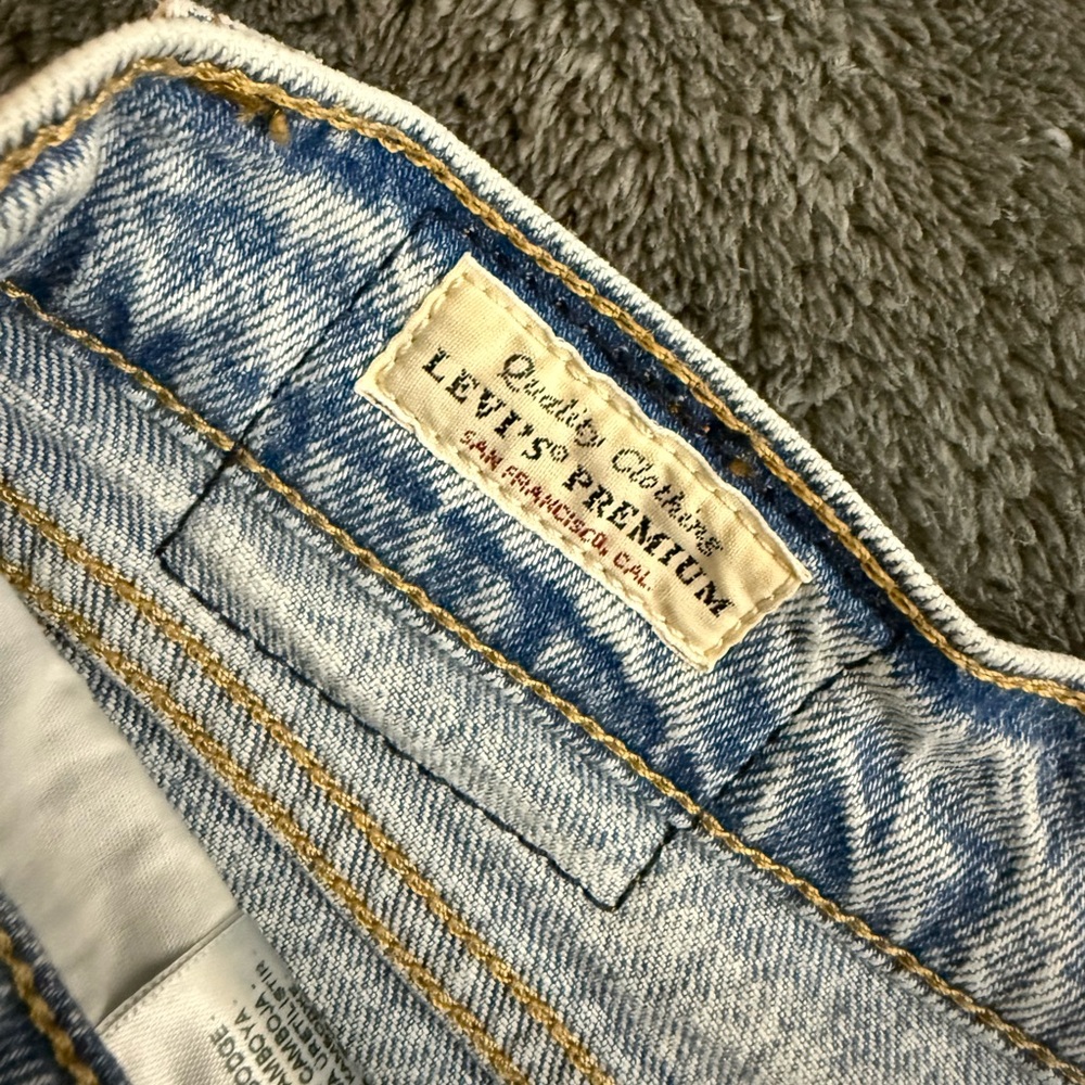 Levi's Light MIDDY STRAIGHT WOMEN'S JEANS - Picture 8 of 12